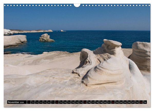 Produktbild: Milos, Insel der Farben (Wandkalender 2026 DIN A3 quer), CALVENDO Monatskalender