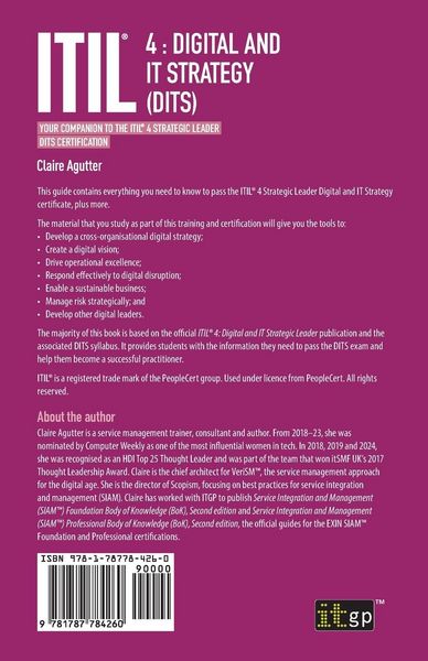 Produktbild: ITIL 4 Digital and IT Strategy (DITS)