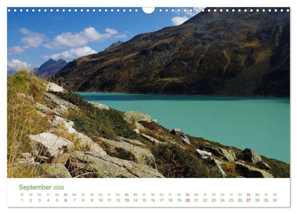 Produktbild: Bergwelt in &Ouml;sterreich (Wandkalender 2026 DIN A3 quer), CALVENDO Monatskalender