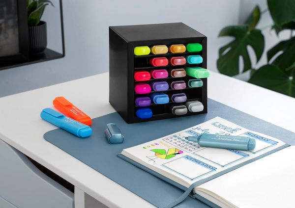 Produktbild: Faber-Castell Textmarker TL 46 24er Tisch-Set