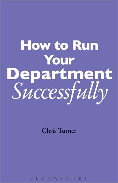 Produktbild: How to Run your Department Successfully