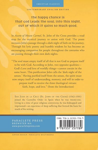 Produktbild: Ascent of Mount Carmel