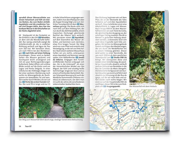 Produktbild: KOMPASS Wanderf&uuml;hrer Azoren, 90 Touren mit Extra-Tourenkarte
