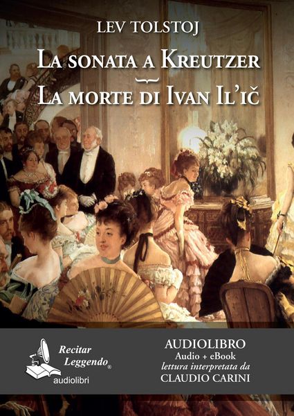 Produktbild: La sonata a Kreutzer-La morte di Ivan Il'ic. Audiolibro. CD Audio formato MP3