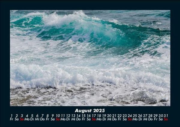 Produktbild: Die sch&ouml;nsten Meereslandschaften 2025 Fotokalender DIN A5