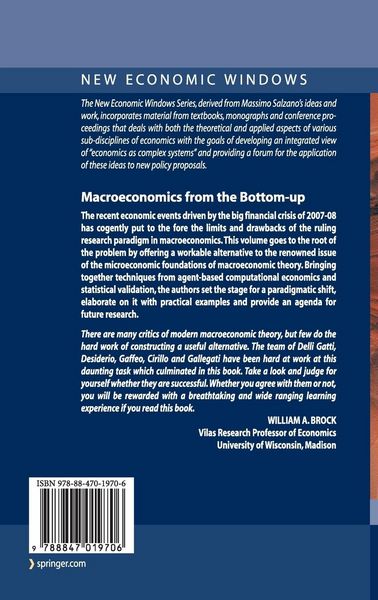 Produktbild: Macroeconomics from the Bottom-up
