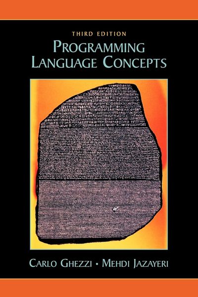 Produktbild: Programming Language Concepts