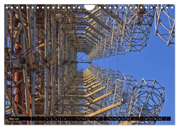 Produktbild: Tschernobyl - Prypjat - Die radioaktive Geisterstadt (Wandkalender 2026 DIN A4 quer), CALVENDO Monatskalender