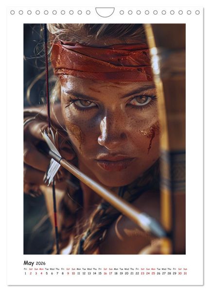 Produktbild: The Timeless Art of Archery (Wall Calendar 2026 DIN A4 portrait), CALVENDO 12 Month Wall Calendar