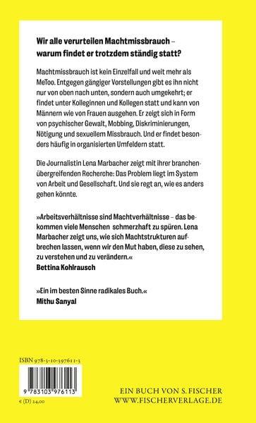 Arbeit Macht Missbrauch