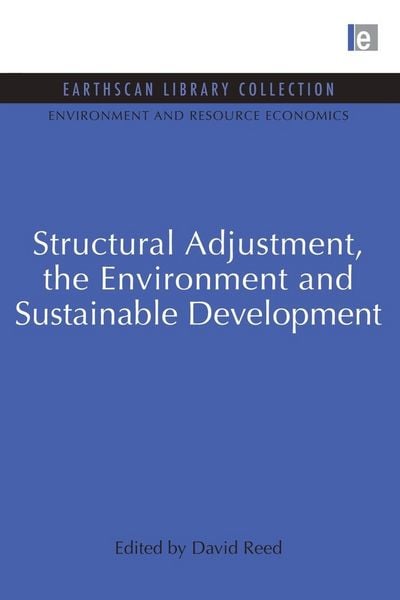 Produktbild: Structural Adjustment, the Environment and Sustainable Development