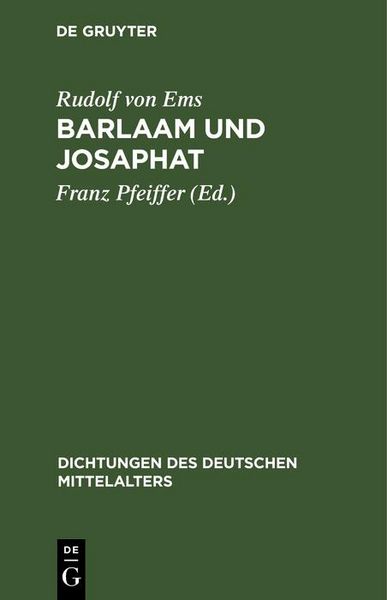 Produktbild: Barlaam und Josaphat