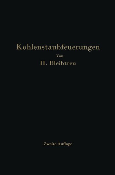 Produktbild: Kohlenstaubfeuerungen