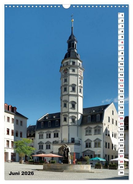 Produktbild: Gera - Stadt an der wei&szlig;en Elster (Wandkalender 2026 DIN A3 hoch), CALVENDO Monatskalender