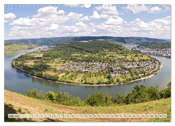 Produktbild: Middle Rhine Valley (Wall Calendar 2026 DIN A3 landscape), CALVENDO 12 Month Wall Calendar