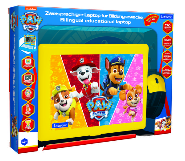 Produktbild: Paw Patrol sprechender Lernlaptop mit 170 Aktivit&auml;ten EN/DE
