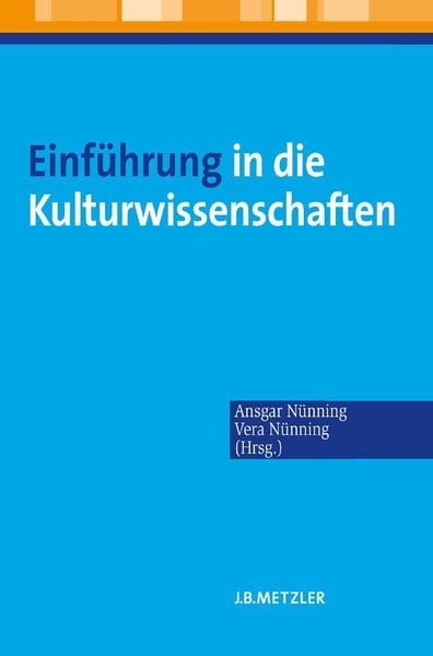Produktbild: Einf&uuml;hrung in die Kulturwissenschaften