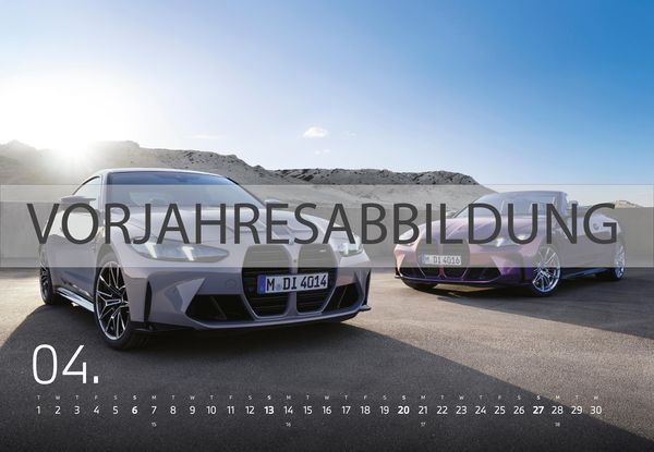 Produktbild: BMW M Wandkalender 2026