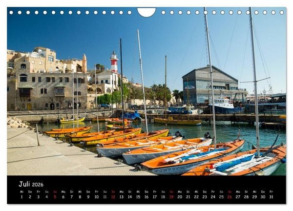 Produktbild: Israel - eindrucksvoll, anders, sch&ouml;n! (Wandkalender 2026 DIN A4 quer), CALVENDO Monatskalender