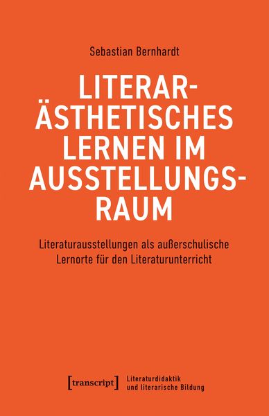Produktbild: Literar&auml;sthetisches Lernen im Ausstellungsraum