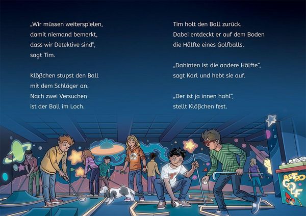 Produktbild: TKKG Junior, B&uuml;cherhelden 1. Klasse, Die Minigolf-Mission