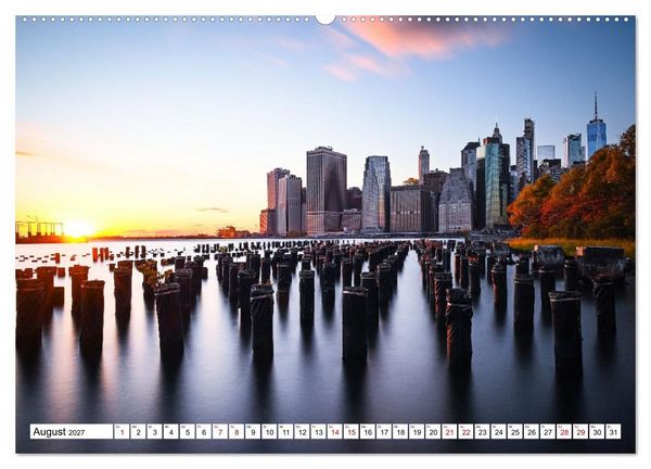 Produktbild: Wundervolles New York (Wandkalender 2027 DIN A2 quer), CALVENDO Monatskalender
