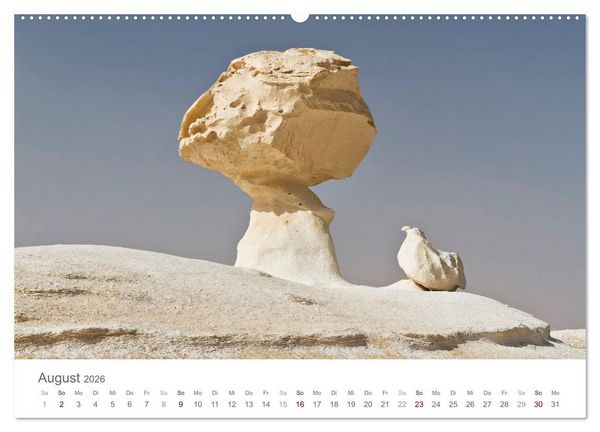 Produktbild: Impressionen - Wei&szlig;e W&uuml;ste (Wandkalender 2026 DIN A2 quer), CALVENDO Monatskalender