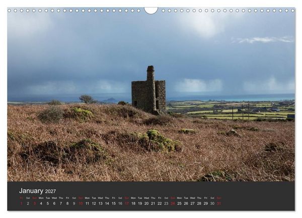 Produktbild: Penwith Landscapes Cornwall 2027 (Wall Calendar 2027 DIN A3 landscape), CALVENDO 12 Month Wall Calendar