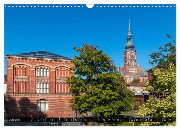 Produktbild: Hansestadt Greifswald (Wandkalender 2026 DIN A3 quer), CALVENDO Monatskalender