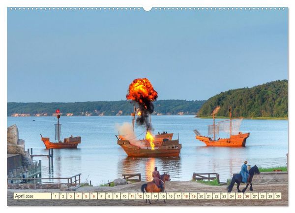 Produktbild: INSEL R&Uuml;GEN - HIDDENSEE. Du bist so sch&ouml;n. (Wandkalender 2026 DIN A2 quer), CALVENDO Monatskalender