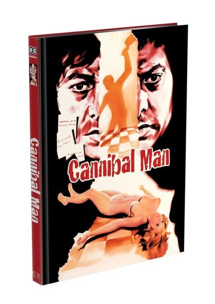 Produktbild: CANNIBAL MAN - 3-Disc Mediabook - Cover C - Limited 250 Edition - Uncut  (4K Ultra HD) (+ Blu-ray) (+ BD)