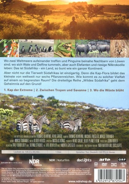 Produktbild: Wildes S&uuml;dafrika - Der 8. Kontinent
