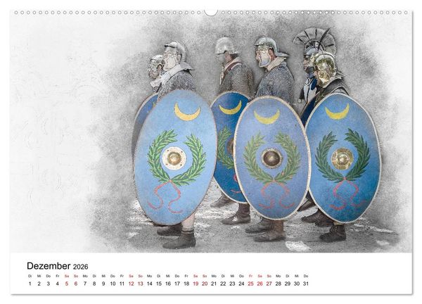 Produktbild: Zur Zeit der r&ouml;mischen Legion (Wandkalender 2026 DIN A2 quer), CALVENDO Monatskalender