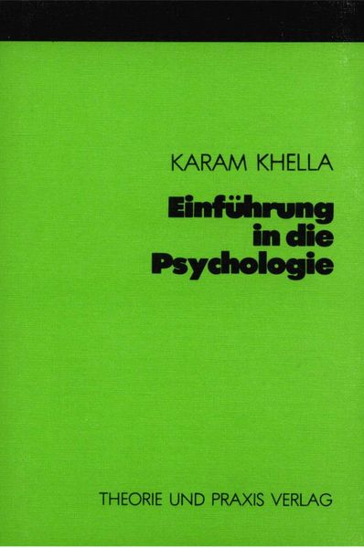 Produktbild: Einf&uuml;hrung in die Psychologie
