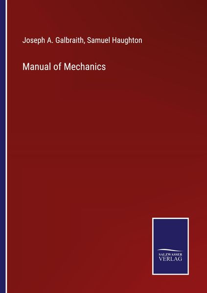 Produktbild: Manual of Mechanics