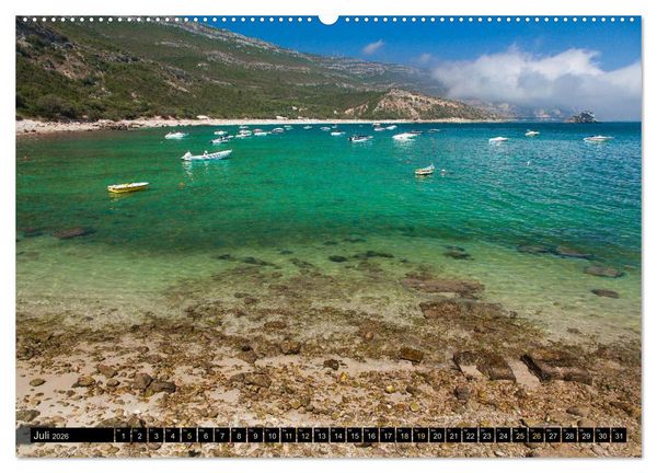 Produktbild: Sehnsuchtsziele im S&uuml;den Lissabons (Wandkalender 2026 DIN A2 quer), CALVENDO Monatskalender