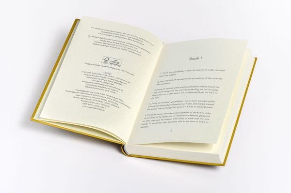 Produktbild: Aurelius - Meditations. A special edition hardcover embossed with silver foil