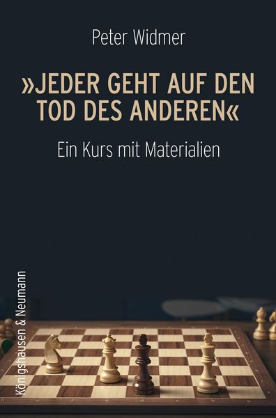 Produktbild: &raquo;Jeder geht auf den Tod des Anderen&laquo;