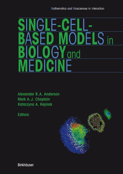 Produktbild: Single-Cell-Based Models in Biology and Medicine