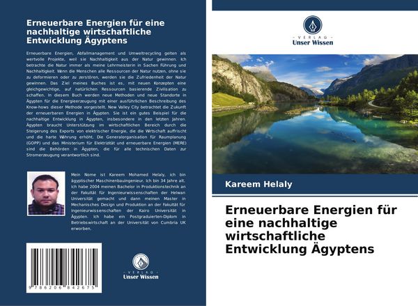 Produktbild: Erneuerbare Energien f&uuml;r eine nachhaltige wirtschaftliche Entwicklung &Auml;gyptens
