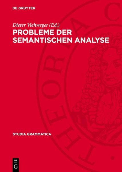 Produktbild: Probleme der semantischen Analyse