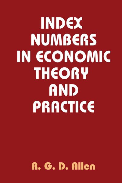 Produktbild: Index Numbers in Economic Theory and Practice