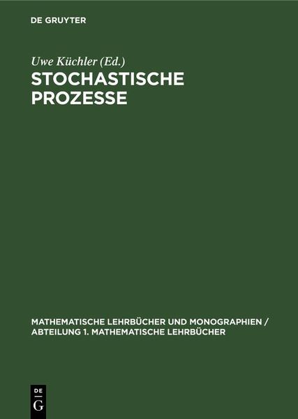 Produktbild: Stochastische Prozesse