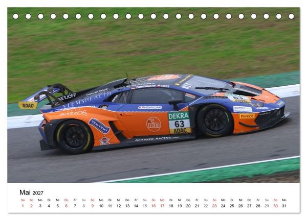Produktbild: Motorsport aus Sant&rsquo;Agata (Tischkalender 2027 DIN A5 quer), CALVENDO Monatskalender