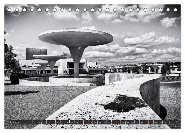 Produktbild: Ein Blick auf Darmstadt (Tischkalender 2026 DIN A5 quer), CALVENDO Monatskalender