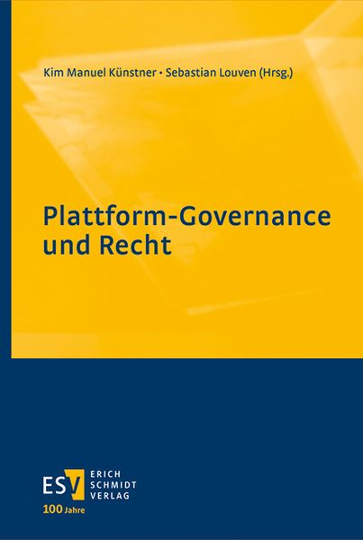 Produktbild: Plattform-Governance und Recht