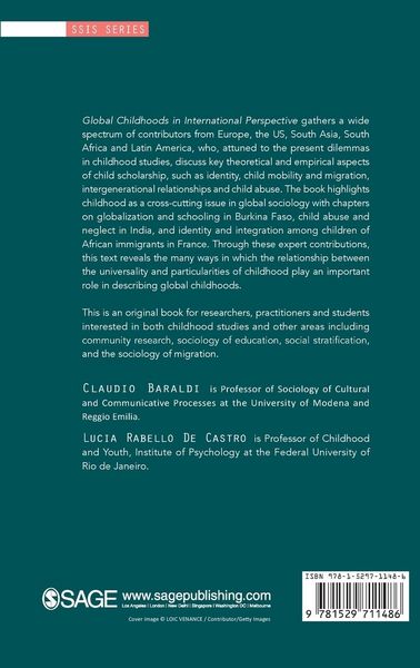 Produktbild: Global Childhoods in International Perspective