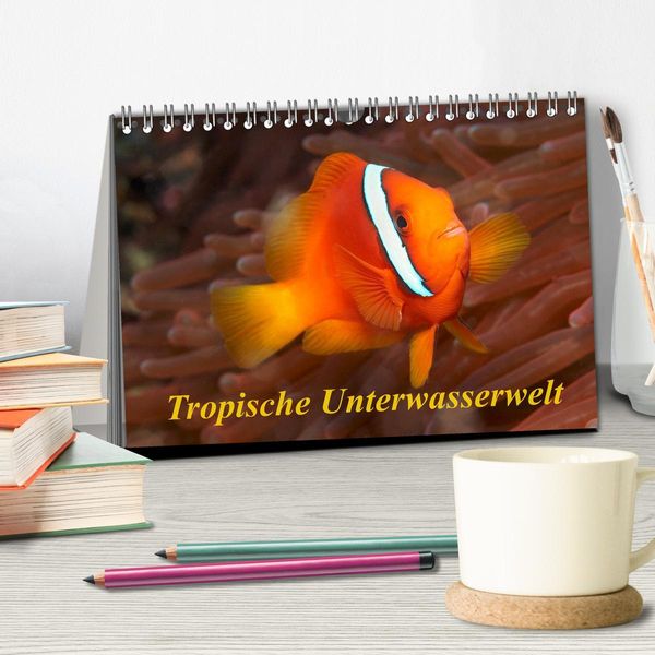 Produktbild: Tropische Unterwasserwelt (Tischkalender 2026 DIN A5 quer), CALVENDO Monatskalender