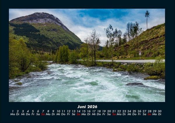 Produktbild: Berge 2026 Fotokalender DIN A4