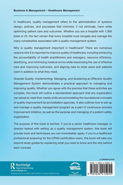 Produktbild: Hospital Quality